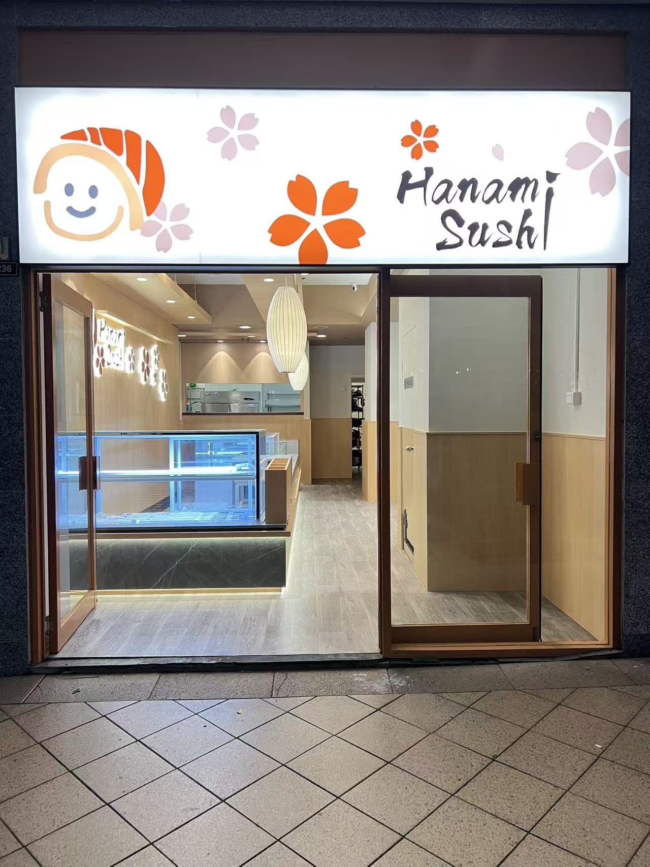 Hanami Sushi completed project