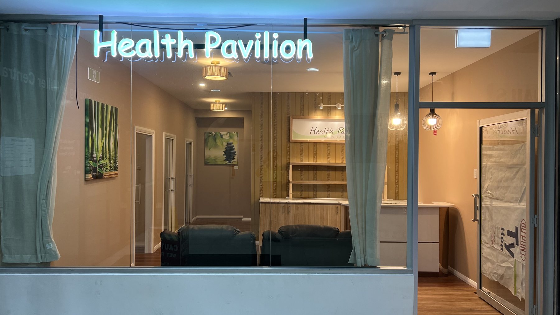 Health Pavilion Massage completed project